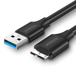 Ugreen kabel przewod USB - micro USB Typ B SuperSpeed 3.0 1m czarny (10841)