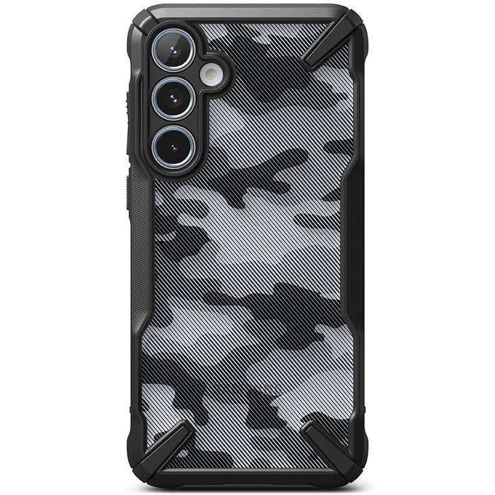 Etui Ringke Fusion X Samsung Galaxy A55 5g Camo Black Case