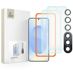 SZKŁO HARTOWANE TECH-PROTECT SUPREME SET 3-PACK GALAXY S25 CLEAR