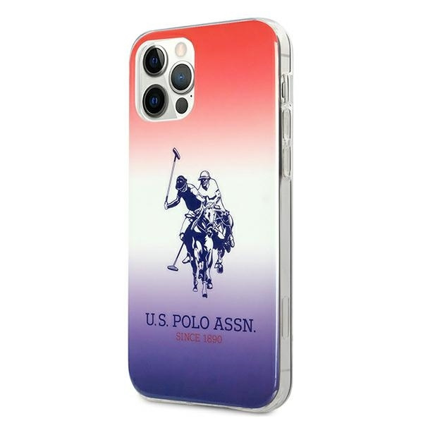 Etui US POLO Apple iPhone 12 12 Pro Gradient Collection USHCP12MPCDGBR Wielokolorowy Case