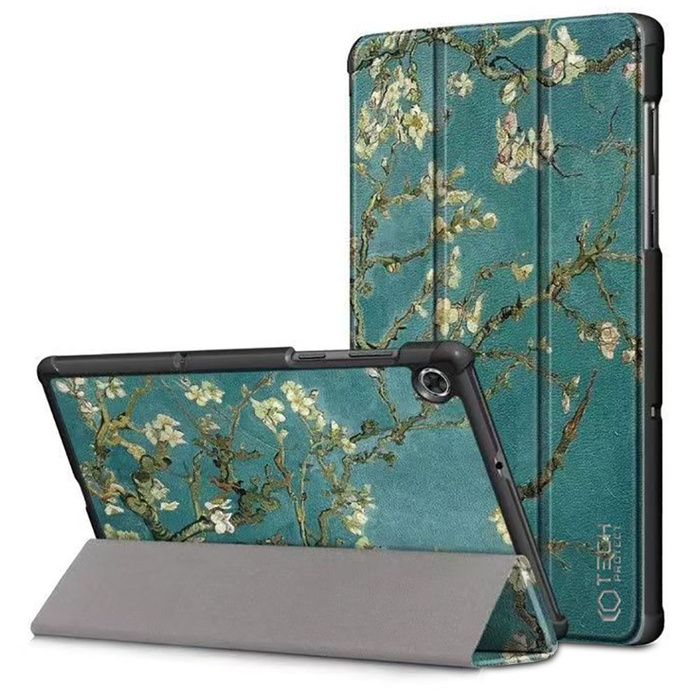 Etui TECH-PROTECT Lenovo Tab M10 Plus 10.3 Smartcase Sakura Zielone Case