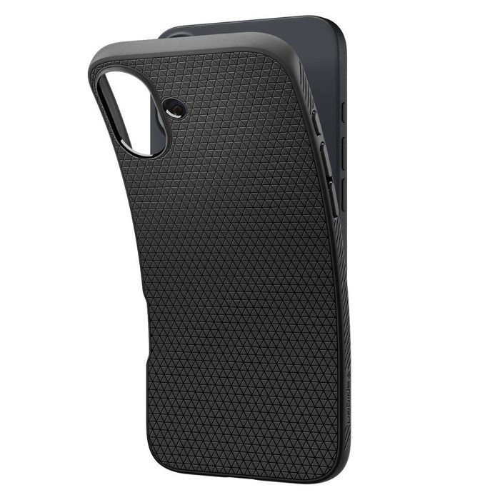 Etui iPhone 16 Spigen Liquid Air Matte Black