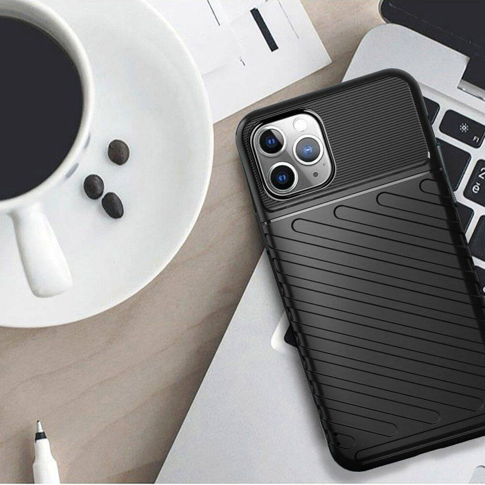 Etui Futerał THUNDER do XIAOMI Redmi 12 4G czarny Case