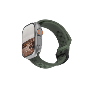 UAG Civilian - silikonowy pasek do Apple Watch seria: 1-3, 42mm / 4-6 & SE 1-2, 44mm / 7-9, 45mm / 10, 46mm / Ultra 1-2, 49mm (olive)