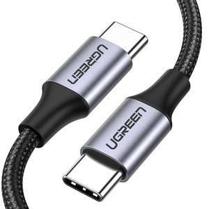 Kabel USB-C do USB-C UGREEN QC 3.0 PD 3A 60W 1m (czarny) 50123