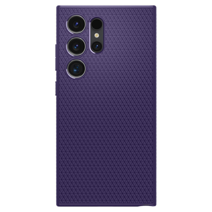 Etui Spigen Liquid Air Samsung Galaxy S24 Ultra Deep Purple Case