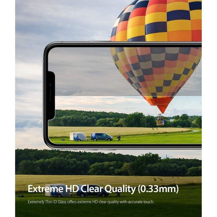 SZKŁO Hartowane RINGKE ID-3PACK iPhone XS MAX Clear