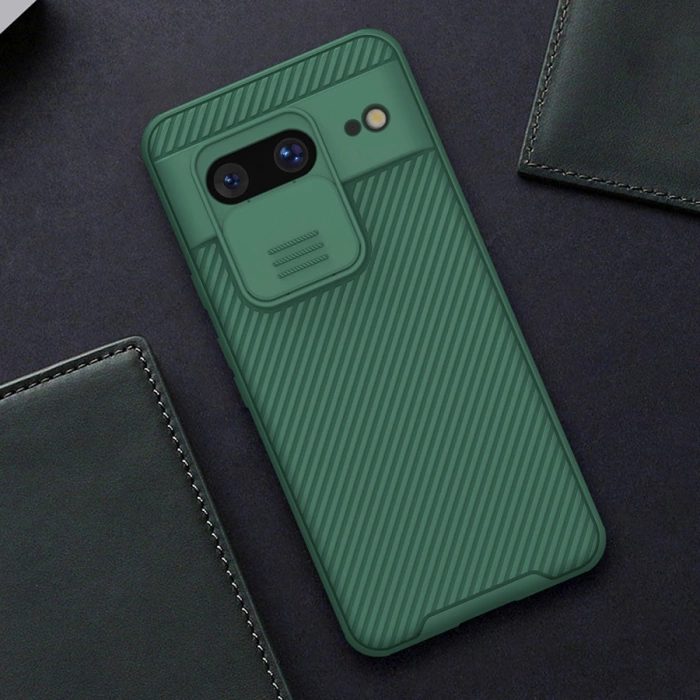 Etui z osłoną na aparat Nillkin CamShield Pro Case do Google Pixel 8 - niebieskie