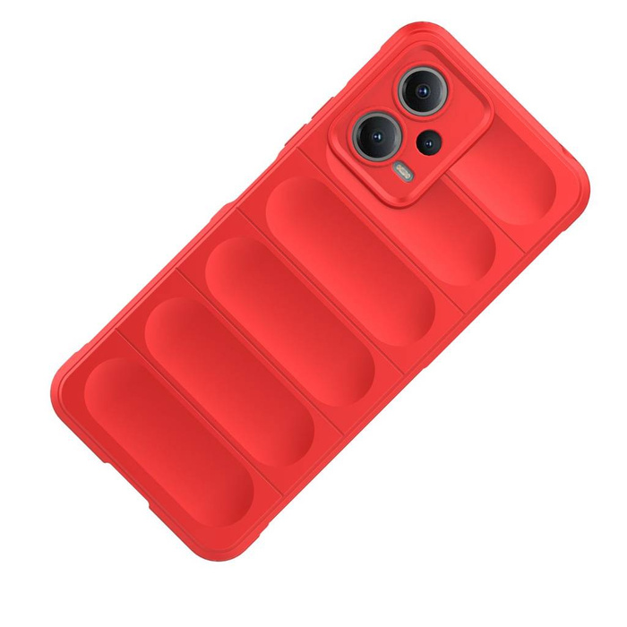 Etui Magic Shield Case etui do Xiaomi Redmi Note 12 5G / Poco X5 5G elastyczny pancerny pokrowiec jasnoniebieskie Case