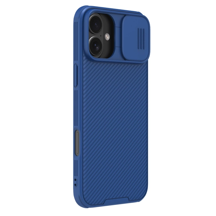 Etui Nillkin CamShield Pro Magnetic Case na iPhone 16 - niebieskie