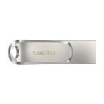 SanDisk pendrive 64GB USB-C Ultra Dual Drive Luxe 150 MB/s metalowy