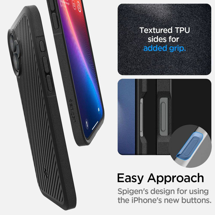 Etui iPhone 16 Spigen Core Armor Matte Black