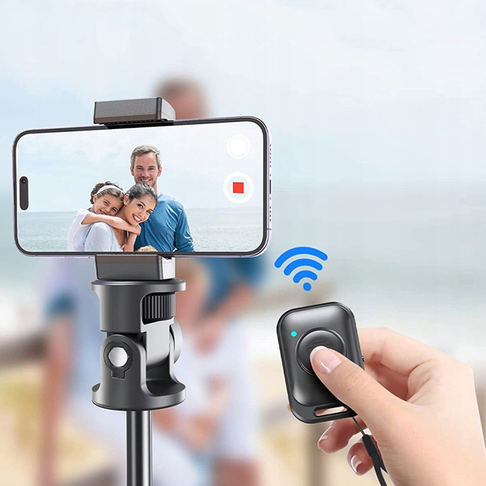 KIJEK SELFIE TECH-PROTECT L03S WIRELESS SELFIE STICK TRIPOD BLACK