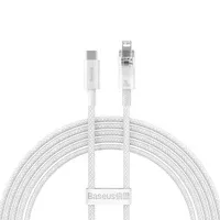 [PO ZWROCIE] Baseus Explorer Series kabel przewód USB-C – Lightning 20W 2 m biały (CATS010302)