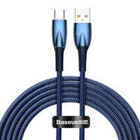 [PO ZWROCIE] Baseus Glimmer Series kabel do szybkiego ładowania USB-A - USB-C 100W 480Mb/s 2m niebieski