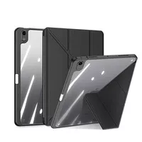 [PO ZWROCIE] Dux Ducis Magi etui do iPad Air (5. generacji) / (4. generacji) pokrowiec smart cover z podstawką i schowkiem na Apple Pencil czarny