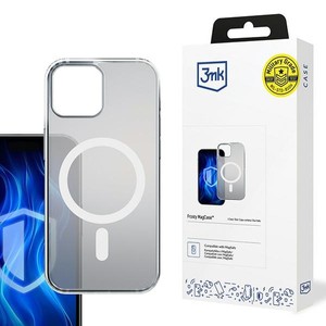 3MK Frosty MagCase iPhone 15 Plus biały/white