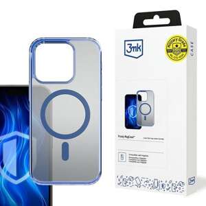 3MK Frosty MagCase iPhone 15 Pro Max niebieski/blue