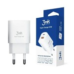 3MK HyperCharger 20W 1xUSB-C + 1xUSB-A ładowarka sieciowa PD/QC