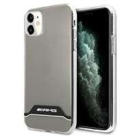 AMG AMHCN61TCBW iPhone 11 6,1" przezroczysty/transparent hardcase Electroplate Black&White