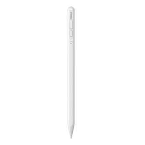 BASEUS rysik do telefonu pojemnościowy Stylus Writing 2 Lite LED (wersja aktywna + kabel Typ C do Typ C) 130 mAh biały P80015802213-01/BS-PS010