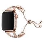 Bransoleta TECH-PROTECT Chainband Apple Watch 1/2/3/4/5 (38/40 Mm) Gold Złota