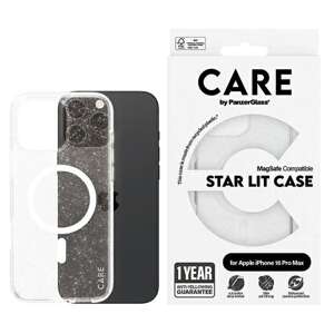 CARE by PanzerGlass Flagship Star Lit Case iPhone 16 Pro Max 6,9" biały/white MagSafe 1344