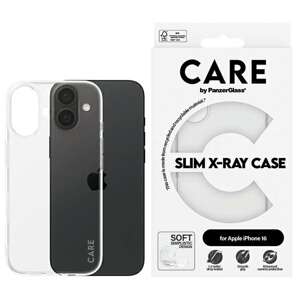 CARE by PanzerGlass X-Ray Soft Basic Case iPhone 16 6.1" przezroczysty/transparent 1441