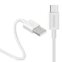 Dudao przewód kabel USB / USB Typ C 3A 1m biały (L1T white)