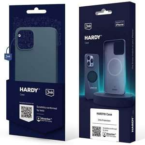 Etui 3MK Hardy Case iPhone 15 Pro Max 6.7" niebieski/royal blue MagSafe Case