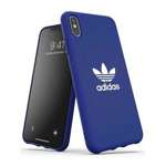 Etui ADIDAS ORIGINALS Apple iPhone Xs Max Moulded Ultra Suede Niebieski Case