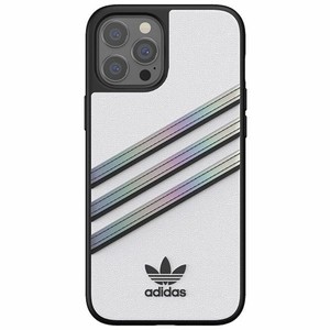 Etui Adidas OR Moudled Case PU iPhone 12 Pro Max biały/white 43712 Case