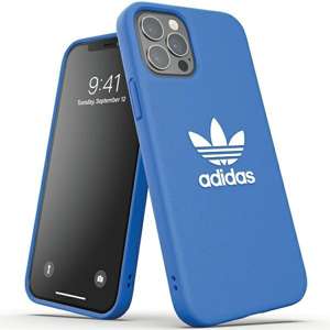 Etui Adidas OR Moulded Case BASIC iPhone 12/ 12 Pro niebieski/blue 42222