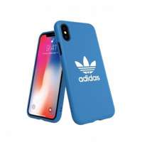 Etui Adidas OR Moulded Case Basic iPhone X/XS niebiesko-biały/bluebird-white 31581