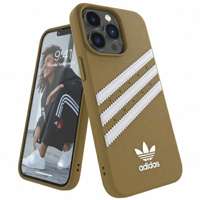 Etui Adidas OR Moulded PU iPhone 13 Pro Max 6,7" beżowo-złoty/beige-gold 47807