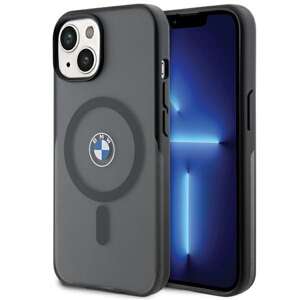 Etui BMW BMHMP15SDSLK iPhone 15 6.1" czarny/black hardcase IML Signature MagSafe Case