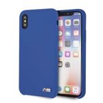 Etui BMW iPhone X Xs Silicone M Collection Niebieski Case