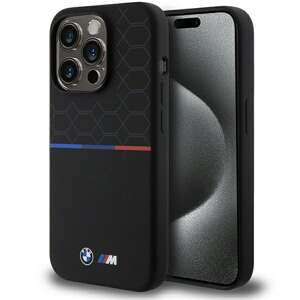 Etui Bmw Bmhmp15l22smpk Iphone 15 Pro 6.1" Czarny/black Hardcase M Silicone Pattern Magsafe Case