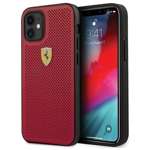 Etui FERRARI Apple iPhone 12 Mini 5,4 On Track Perforated FESPEHCP12SRE Czerwony Hardcase