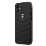 Etui FERRARI Apple iPhone 12 mini Off Track Quilted Czarny Hardcase