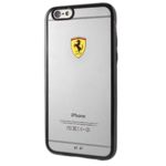 Etui FERRARI Apple iPhone 6 Plus Bezbarwny Czarny Case