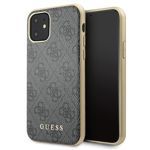 Etui GUESS Apple iPhone 11 4G Collection Szary Hardcase