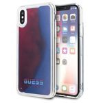 Etui GUESS Apple iPhone X XS California Glow in the Dark Czerwony Hardcase