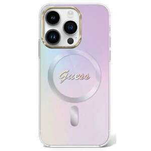 Etui Guess GUHMP15XHITSU iPhone 15 Pro Max 6.7" fioletowy/purple hardcase IML Iridescent MagSafe Case