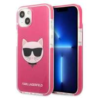 Etui KARL LAGERFELD Apple iPhone 13 Choupette Head Fuksja Różowy Hardcase