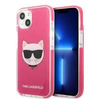 Etui KARL LAGERFELD Apple iPhone 13 Mini Choupette Head Fuksja Różowy Hardcase