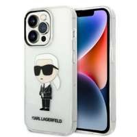 Etui KARL LAGERFELD Apple iPhone 14 Pro IML NFT Ikonik Bezbarwny Hardcase