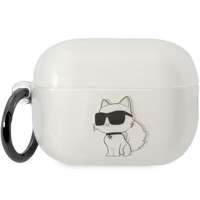 Etui Karl Lagerfeld KLAP2HNCHTCT Airpods Pro 2 cover transparent Ikonik Choupette Case