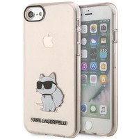 Etui Karl Lagerfeld KLHCI8HNCHTCP iPhone 7/8/ SE 2020 / SE 2022 różowy/pink hardcase Ikonik Choupette Case