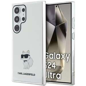 Etui Karl Lagerfeld KLHCS24LHNCHTCT Samsung Galaxy S24 Ultra S928 transparent hardcase IML Choupette Case